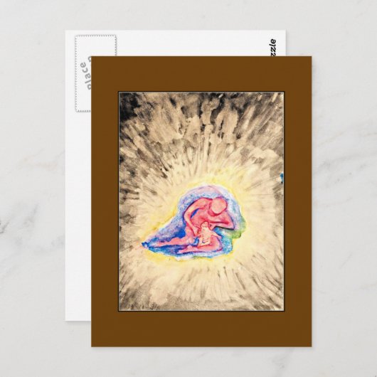 Hilma af Klint - Moeder en kind Briefkaart (Voorkant / Achterkant)