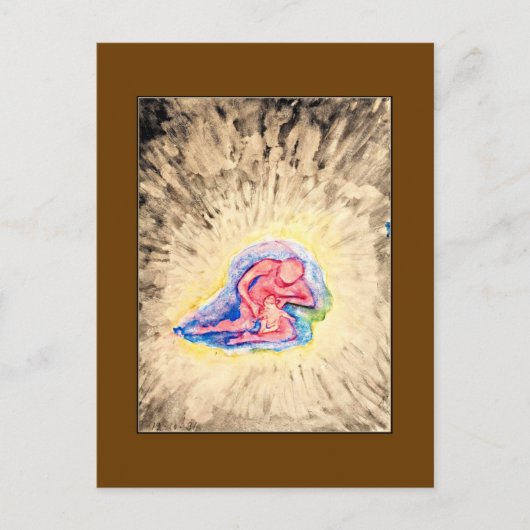 Hilma af Klint - Moeder en kind Briefkaart (Voorkant)