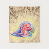 Hilma af Klint - Moeder en kind Wandkleed (Voorkant)