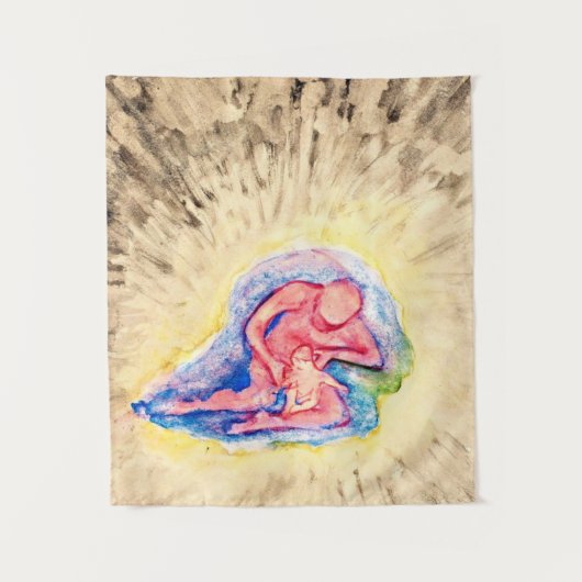 Hilma af Klint - Moeder en kind Wandkleed (Voorkant)