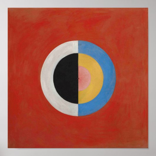 Hilma af Klint No.17 Svanen Poster (Voorkant)