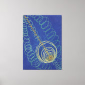 Hilma af Klint - Oerchaos, Nr. 16, De WU Canvas Afdruk (Voorkant)