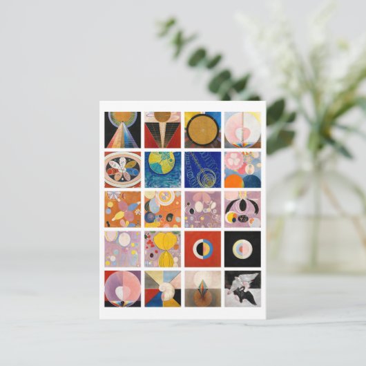 Hilma af Klint Paintings Collectie Briefkaart (Staand voorkant)