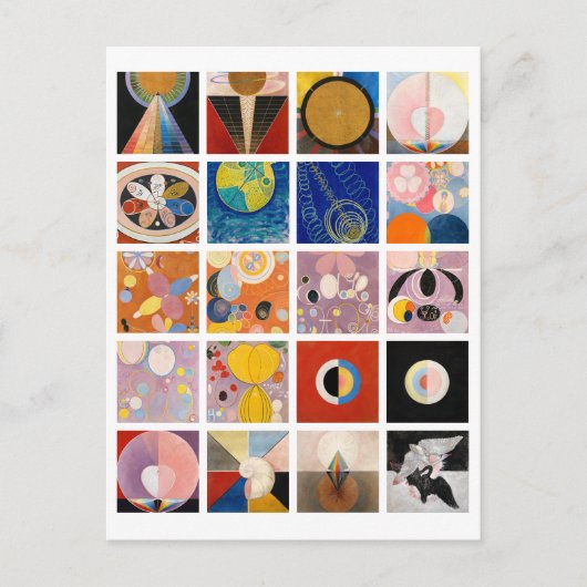 Hilma af Klint Paintings Collectie Briefkaart (Voorkant)