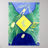 Hilma af Klint - Primordal Chaos, nr. 06, Groep I, Poster (Voorkant)