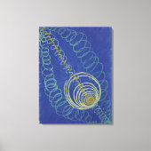 Hilma Af Klint, Primordial Chaos No16 Abstracte ku Canvas Afdruk (Voorkant)