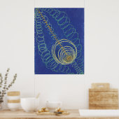 Hilma Af Klint, Primordial Chaos No16 Abstracte ku Poster (Keuken)