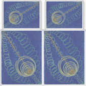 Hilma Af Klint, Primordial Chaos No16 Abstracte ku Sticker (Voorkant)