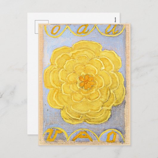 Hilma af Klint - Primordial Chaos, nr. 24 Feestdagenkaart (Voorkant / Achterkant)