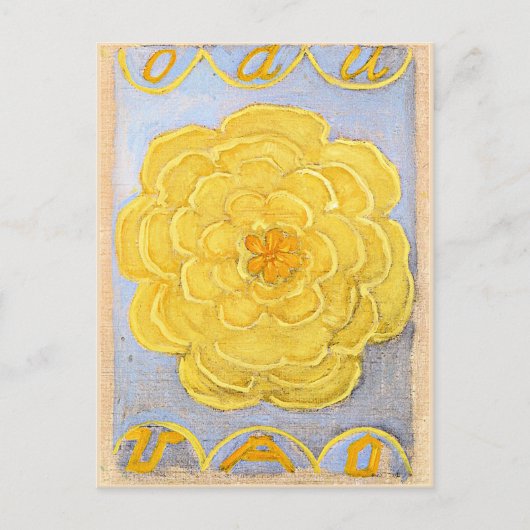 Hilma af Klint - Primordial Chaos, nr. 24 Feestdagenkaart (Voorkant)