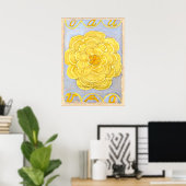 Hilma af Klint - Primordial Chaos, nr. 24 Poster (Thuiskantoor)