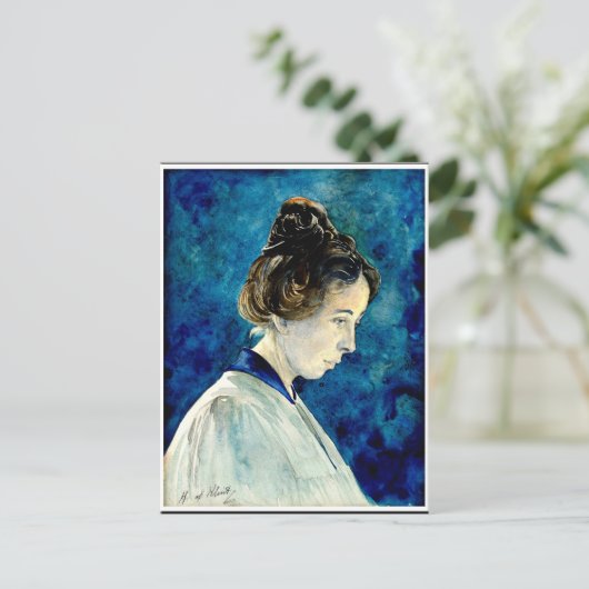 Hilma af Klint - Self-Portrait, 1920 Briefkaart (Staand voorkant)