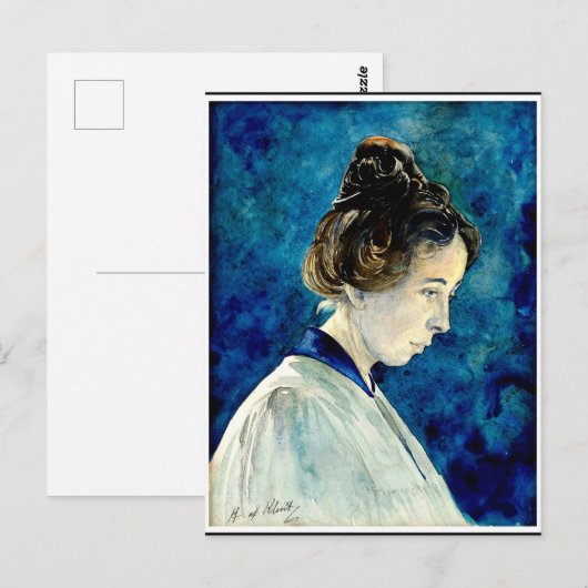 Hilma af Klint - Self-Portrait, 1920 Briefkaart (Voorkant / Achterkant)