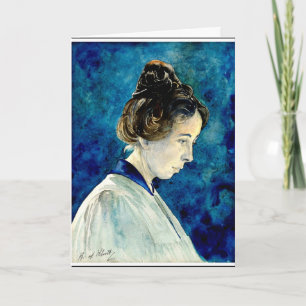 Hilma af Klint - Self-Portrait, 1920 Kaart