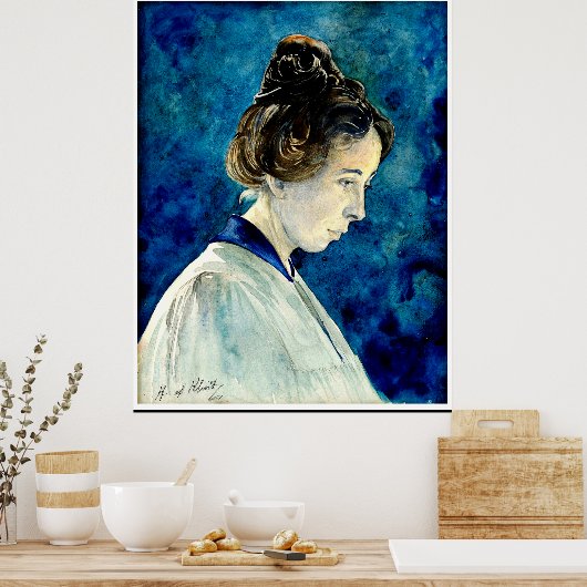 Hilma af Klint - Self-Portrait, 1920 Poster (Keuken)
