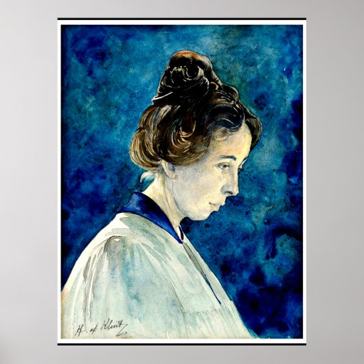 Hilma af Klint - Self-Portrait, 1920 Poster (Voorkant)