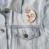Hilma af Klint Seven Point Star II Ronde Button 5,7 Cm (In situ)