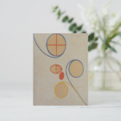 Hilma af Klint, Seven Point Star No2, Abstracte ku Briefkaart (Staand voorkant)