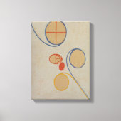 Hilma af Klint, Seven Point Star No2, Abstracte ku Canvas Afdruk (Voorkant)