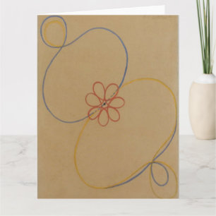 Hilma af Klint, Seven Point Star No5, Abstracte ku Kaart