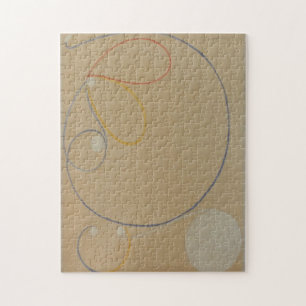 Hilma af Klint, Seven Point Star No7, Abstracte ku Legpuzzel
