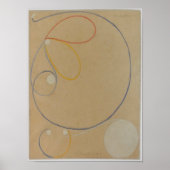Hilma af Klint, Seven Point Star No7, Abstracte ku Poster (Voorkant)