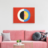 Hilma Af Klint Svanen Canvas Afdruk (Insitu (Woonkamer))
