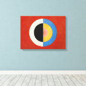 Hilma Af Klint Svanen Canvas Afdruk (Insitu (Houten vloer))
