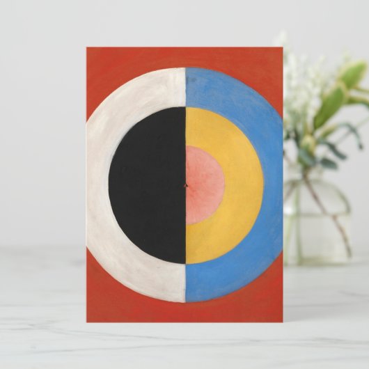 Hilma Af Klint Svanen Kaart (Staand voorkant)