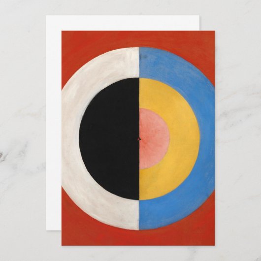 Hilma Af Klint Svanen Kaart (Voorkant / Achterkant)
