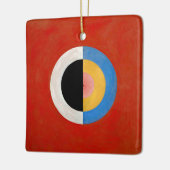Hilma af Klint, Svanen, nr. 17, kleurrijk kunstwer Keramisch Ornament (Links)