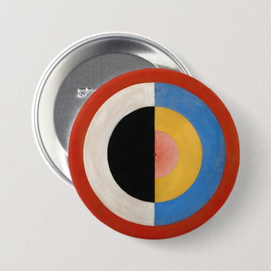 Hilma Af Klint Svanen Ronde Button 7,6 Cm (Voorkant /achterkant)