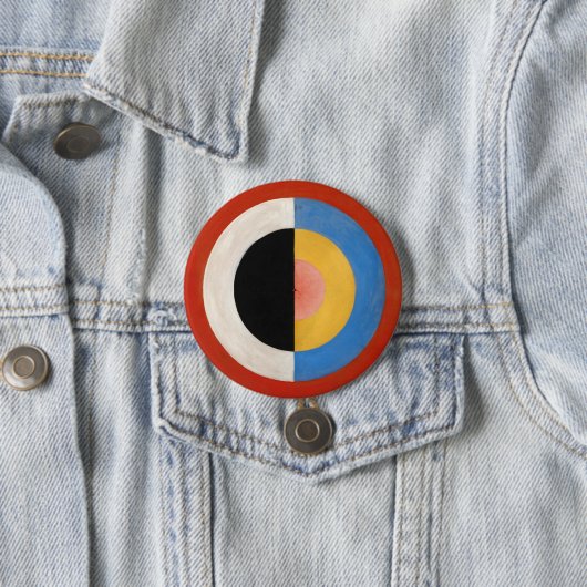 Hilma Af Klint Svanen Ronde Button 7,6 Cm (In situ)