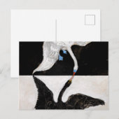 Hilma Af Klint Swan No 1 Briefkaart (Voorkant / Achterkant)