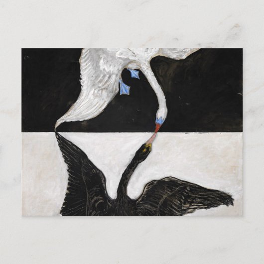 Hilma Af Klint Swan No 1 Briefkaart (Voorkant)