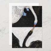Hilma Af Klint Swan No 1 Kaart (Voorkant / Achterkant)