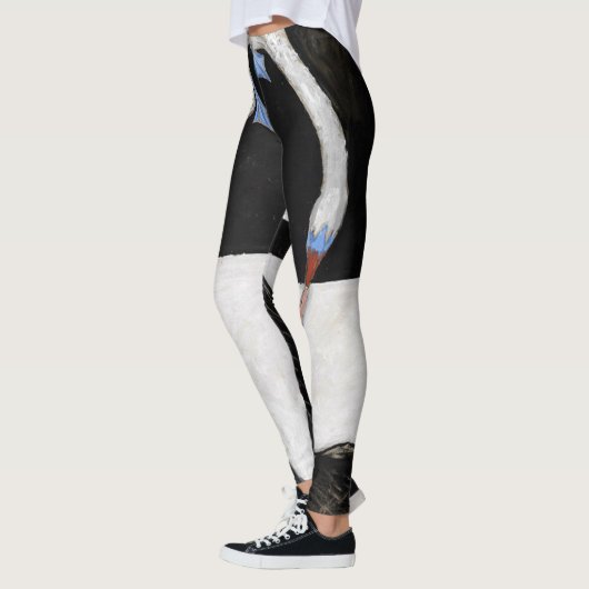 Hilma Af Klint Swan No 1 Leggings (Links)