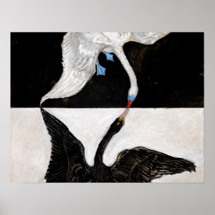 Hilma Af Klint Swan No 1 Poster