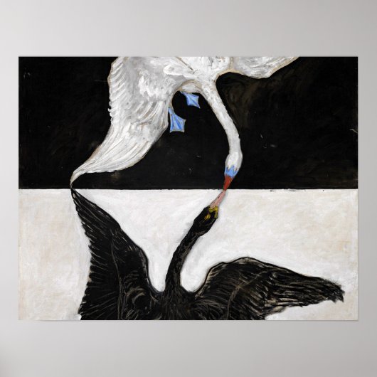 Hilma Af Klint Swan No 1 Poster (Voorkant)