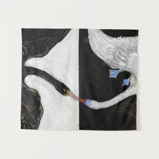 Hilma Af Klint Swan No 1 Wandkleed (Voorkant (horizontaal))