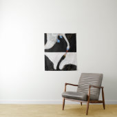 Hilma Af Klint Swan No 1 Wandkleed (In situ)