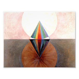 Hilma Af Klint Swan nr. 12 Foto Afdruk