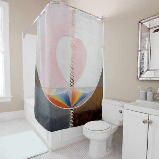 Hilma af Klint - The Dove Douchegordijn (In situ)