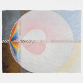 Hilma af Klint - The Dove Fleece Deken (Voorkant (Horizontaal))