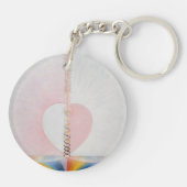 Hilma af Klint - The Dove Sleutelhanger (Achterkant)