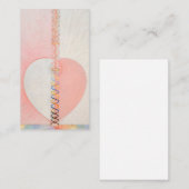 Hilma af Klint The Dove Visitekaartje (Voorkant / Achterkant)
