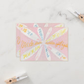 Hilma af Klint - The Eros Series, nr. 5 Kaart (Voorkant / Achterkant in situ)