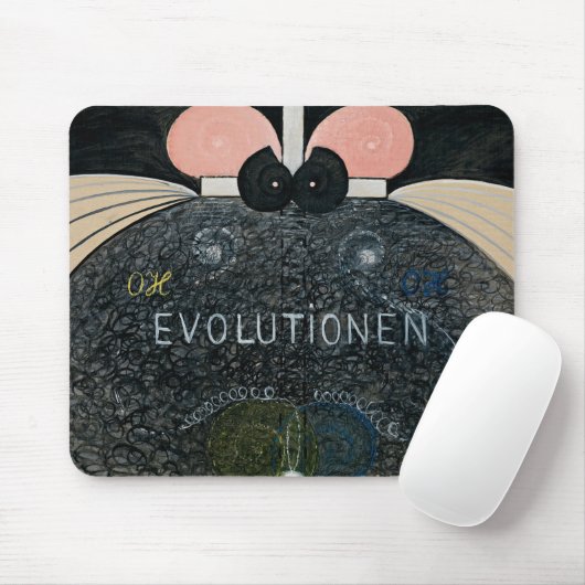 Hilma af Klint - The Evolution, 7 Muismat (Met muis)