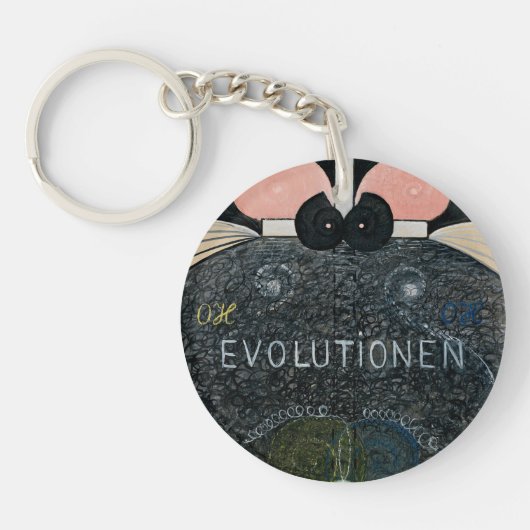 Hilma af Klint - The Evolution, 7 Sleutelhanger (Voorkant)