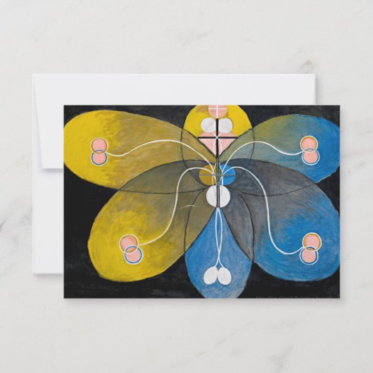 Hilma af Klint - The Evolution, 9 Kaart (Achterkant)